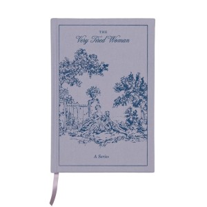 Тефтер-дневник от кадифе "Много изморена жена"